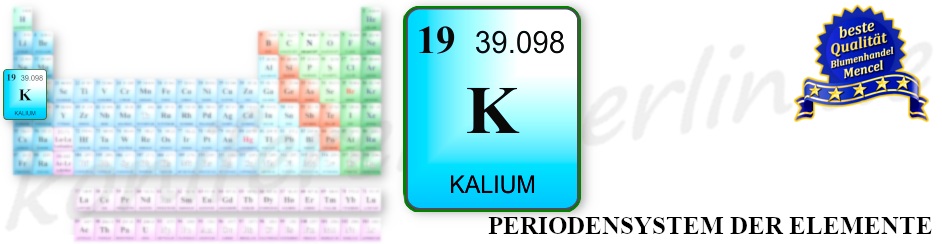 Kalium Periodensystem der elemente