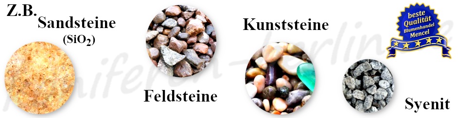 Steine für Pflanzen mit neutraler pH wert 